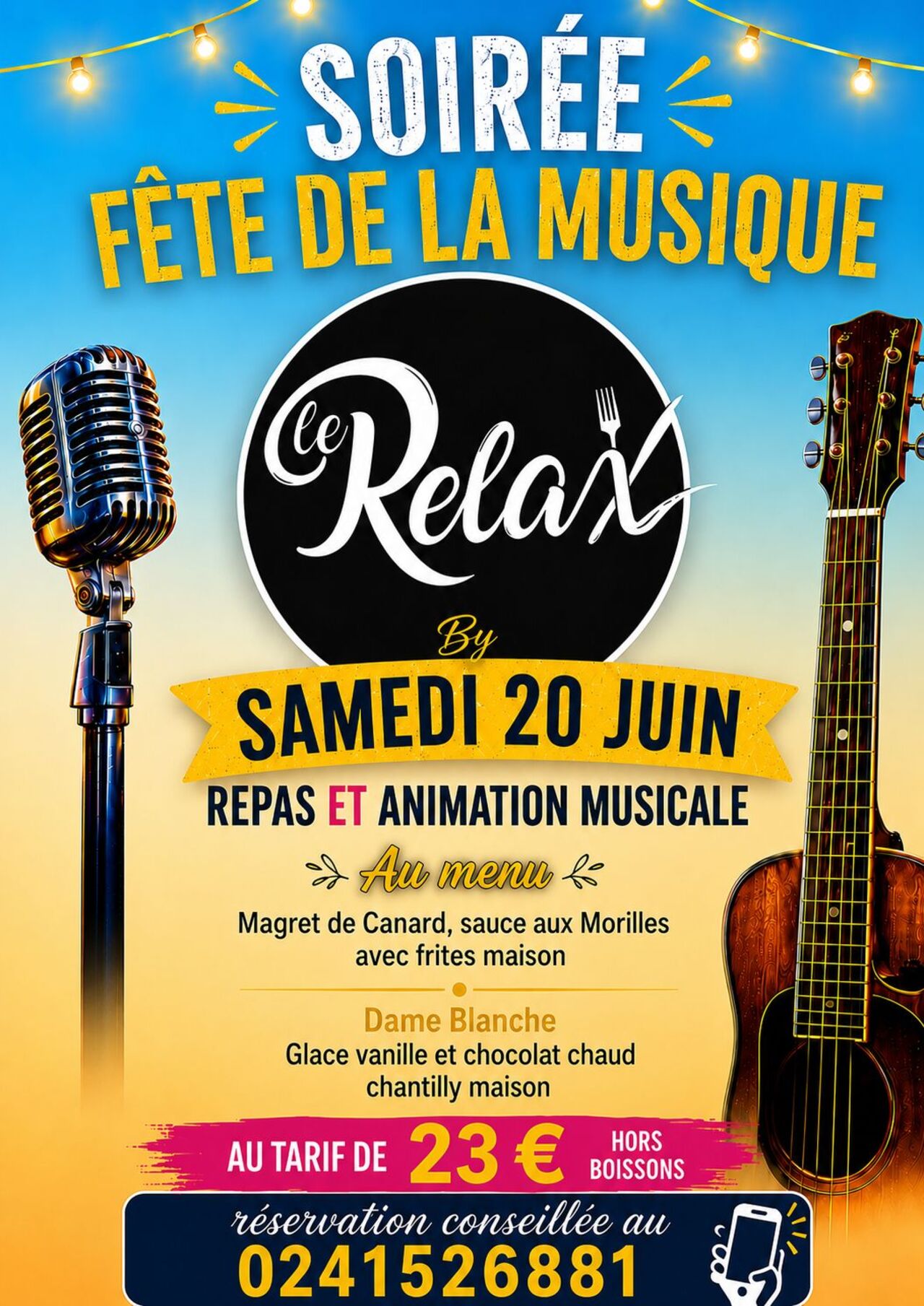Soirée spéciale Fête de la Musique