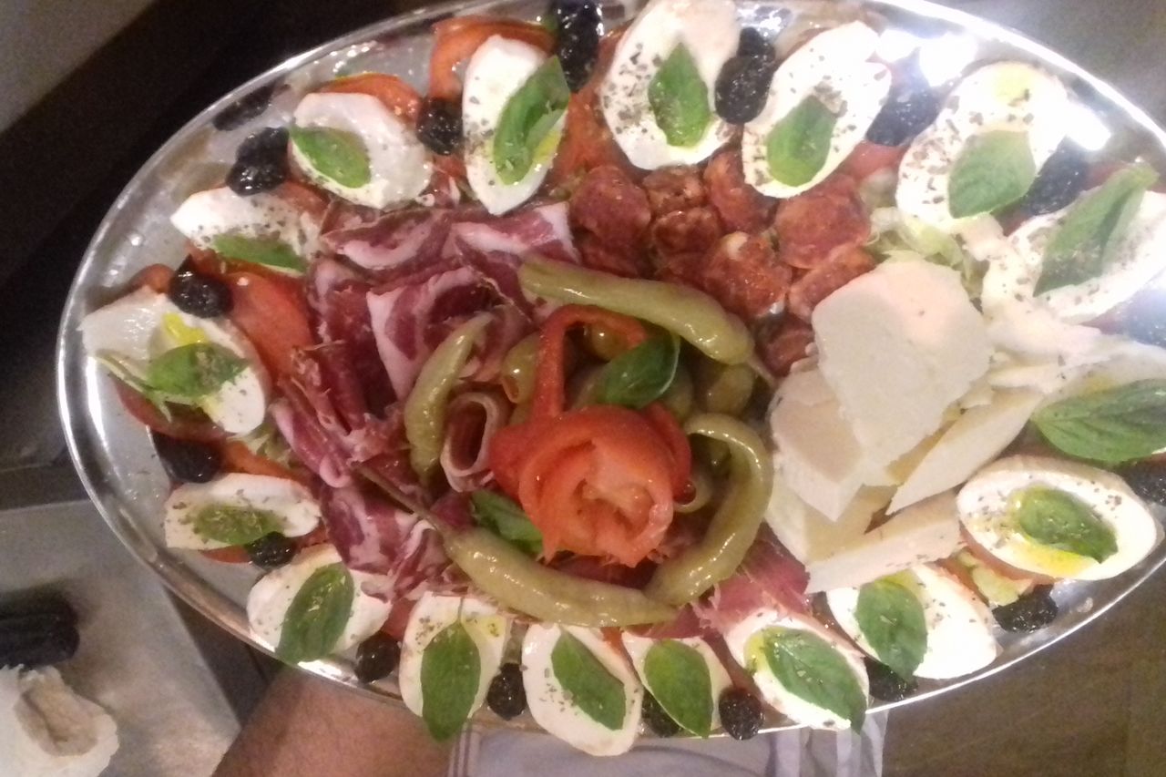 Kalabrische Vorspeise des Hauses.