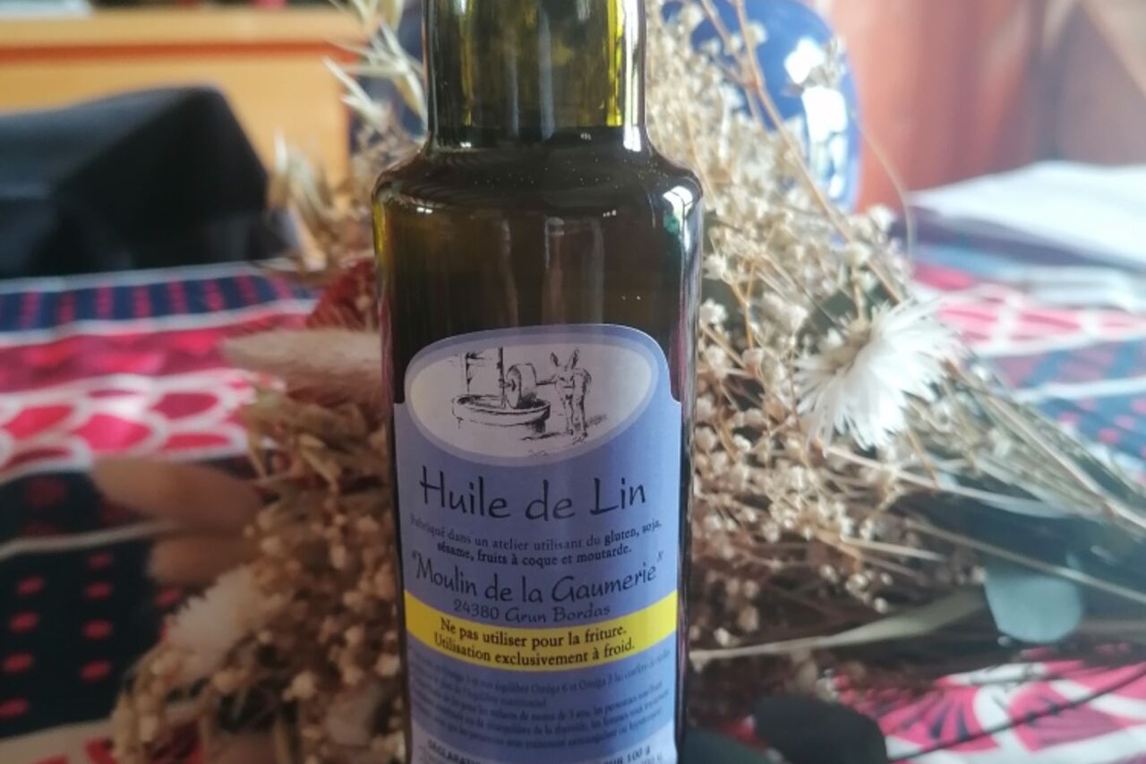 Huile de Lin - Première pression à froid (250ml)