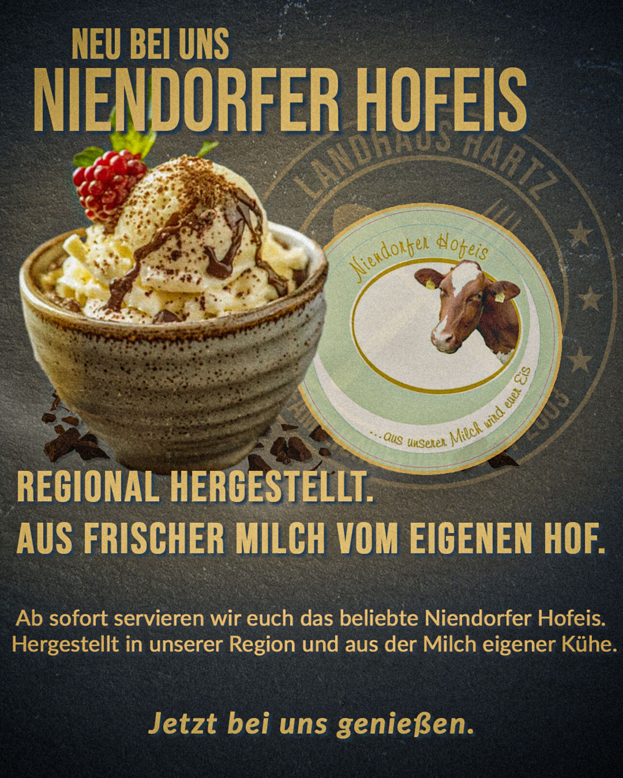 NEU im Landhaus Hartz