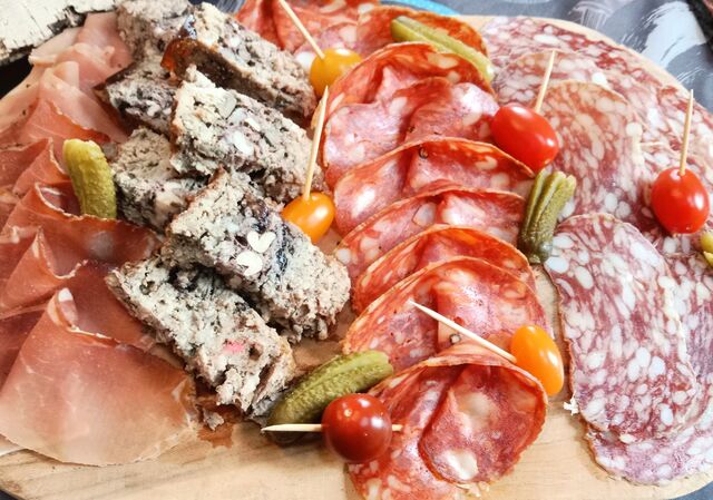 Plateau CHARCUTERIE et TERRINE Maison 6€ / 100 grs