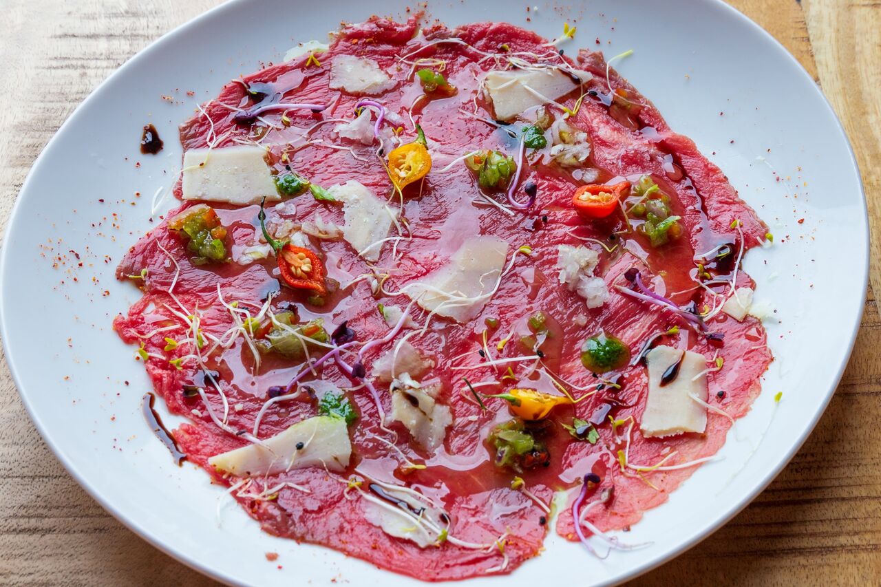 Carpaccio de boeuf