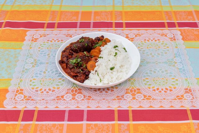 Haricots rouges au boeuf