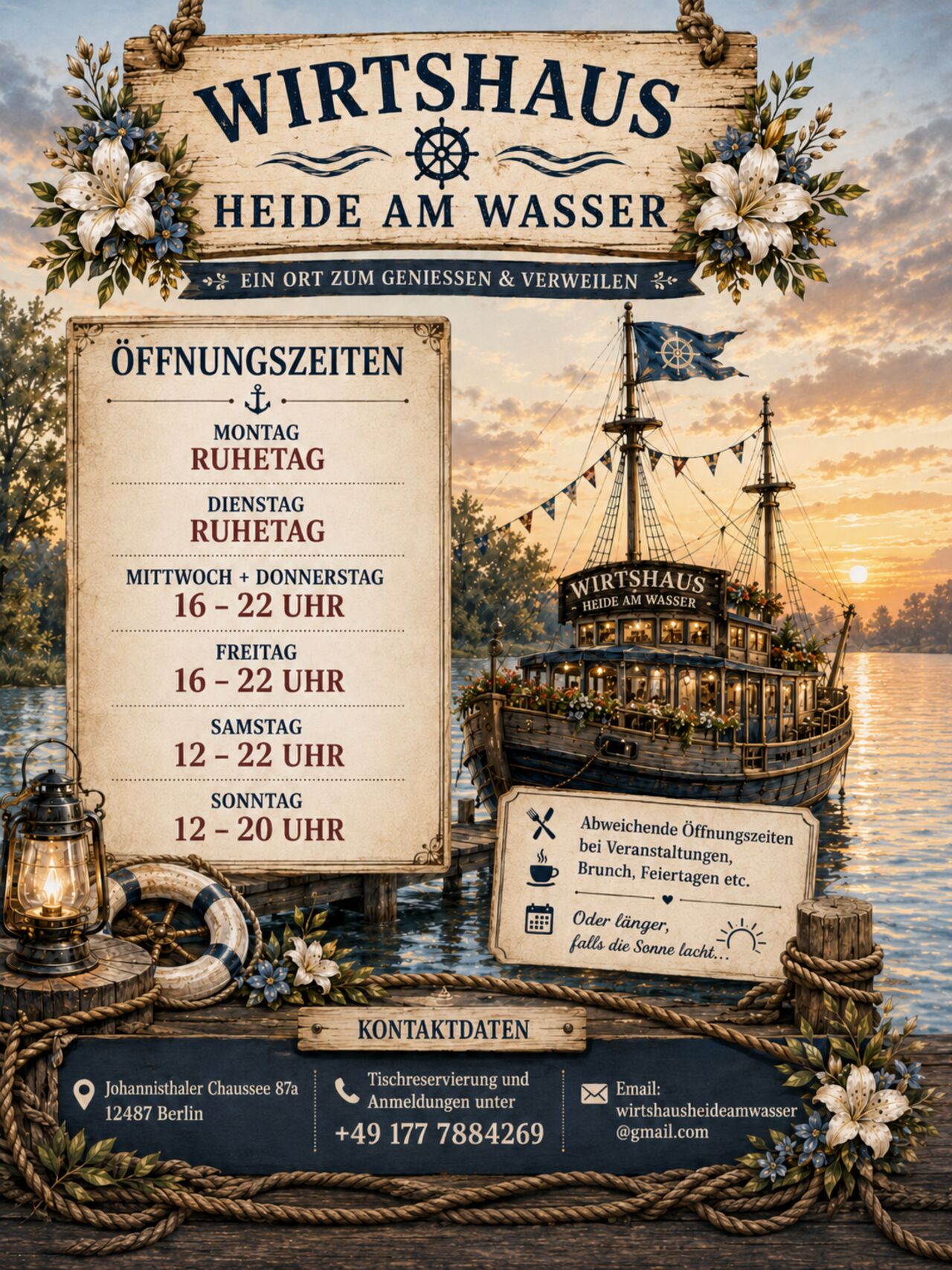 Wenn die Sonne lacht, bleiben wir länger