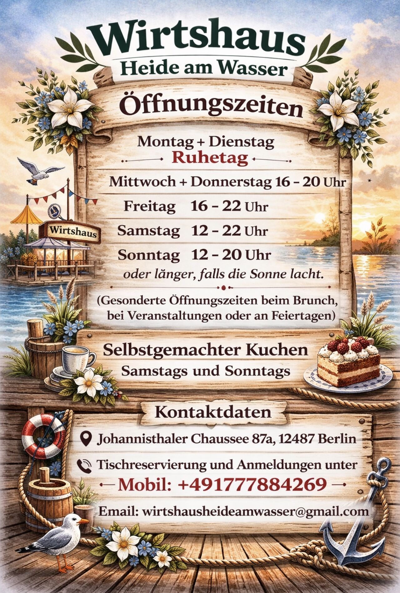 Wenn die Sonne lacht, bleiben wir länger