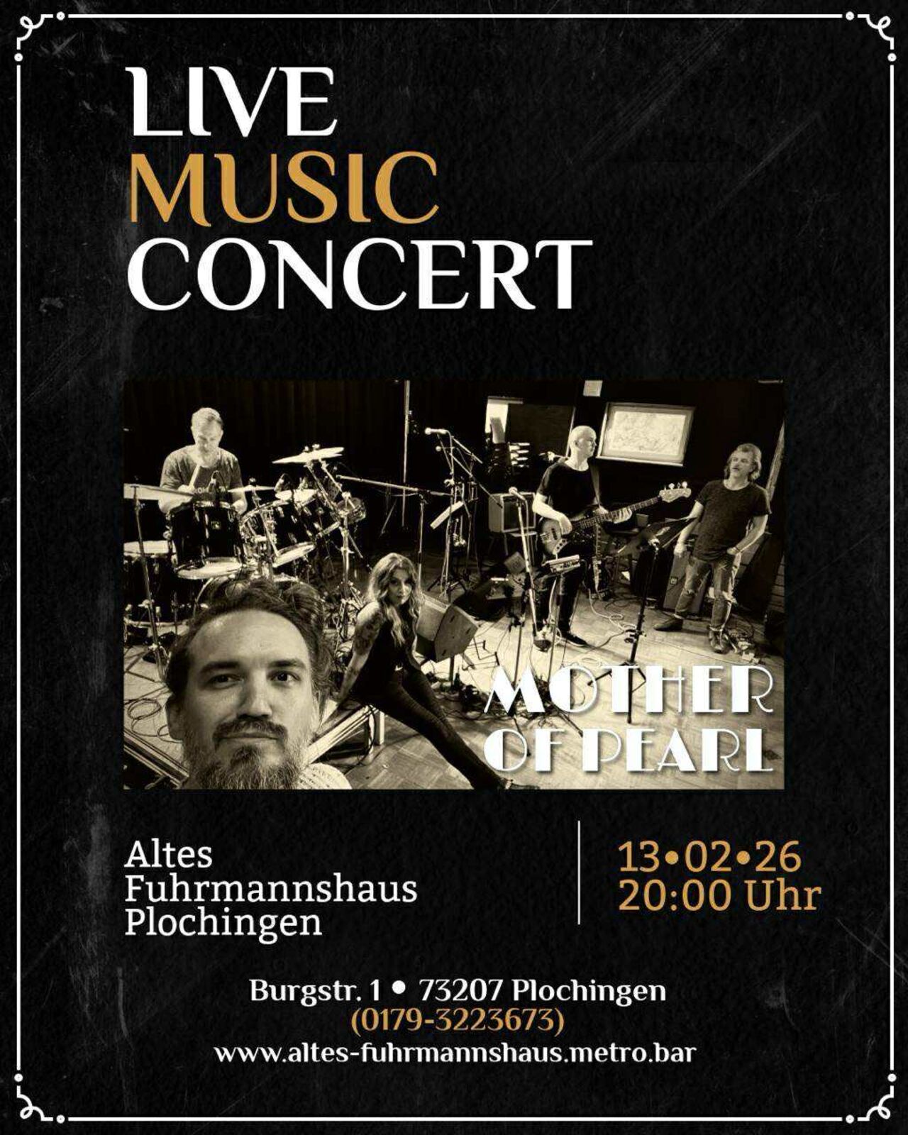 25.04.2026 "MOTHER OF PEARL" : ab 20 Uhr