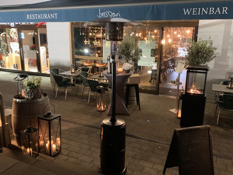 Unsere Terrasse!