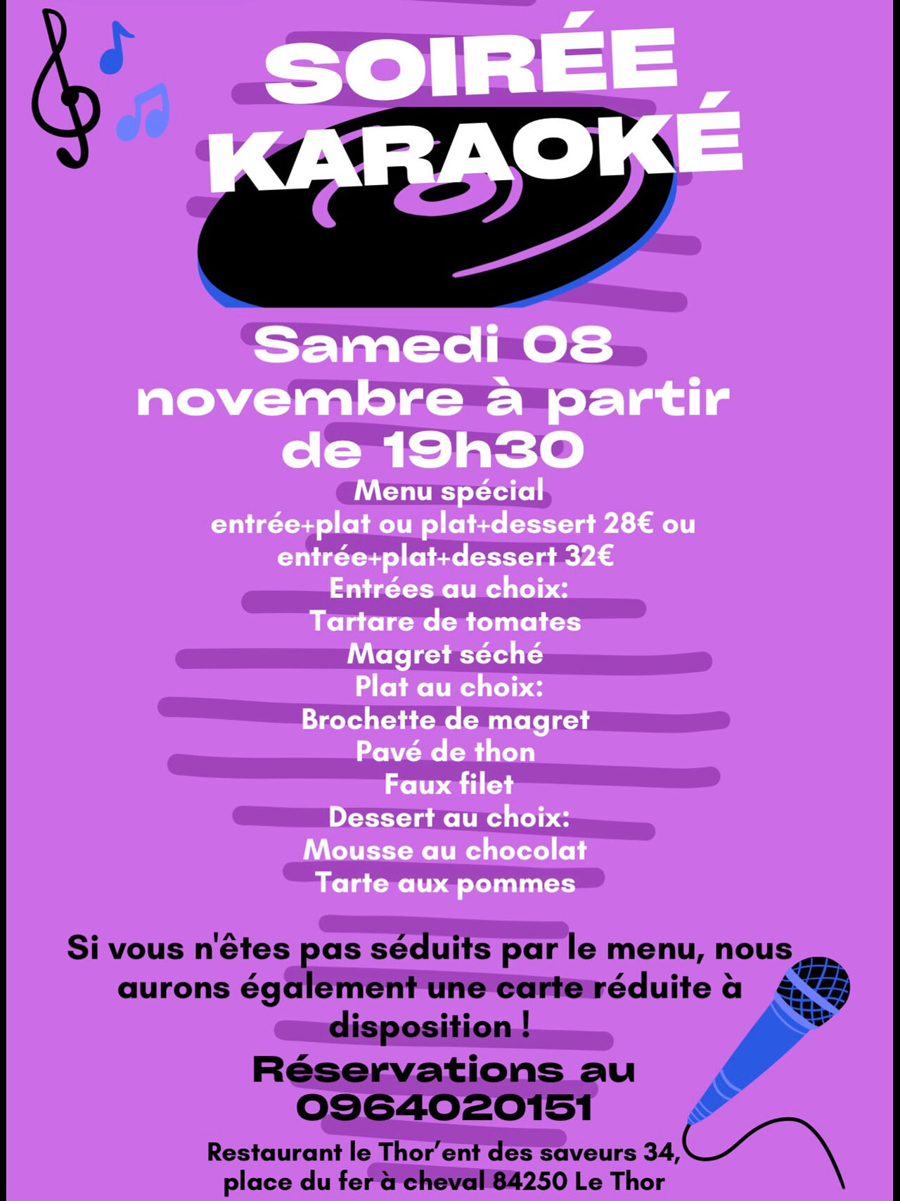 SOIREE KARAOKE