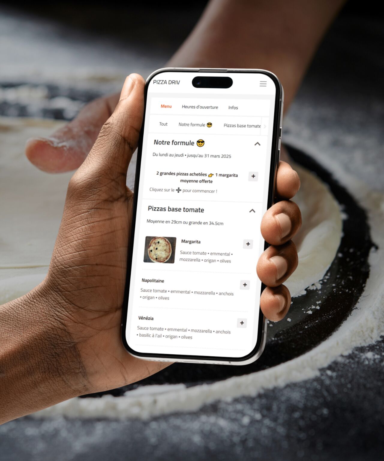 Commandez vos pizzas en ligne ! 🍕