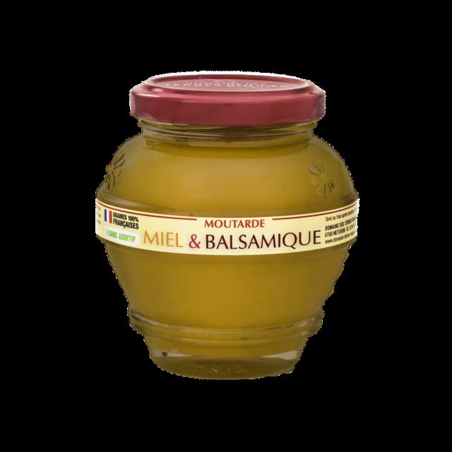 Moutarde miel et balsamique - 55gr - 2,48€ - 200gr - 3,82€
