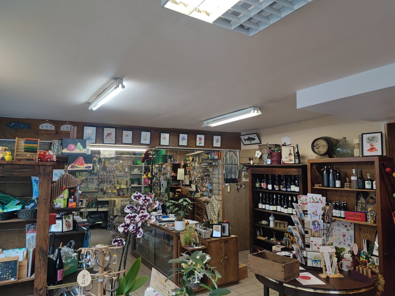 Le magasin de pêche 