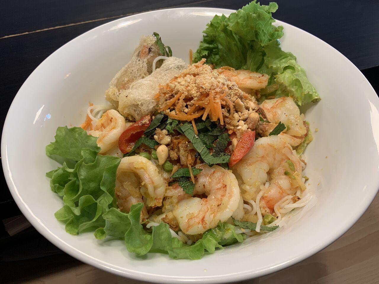 BoBun Crevette Sauces Curry-Noix Coco