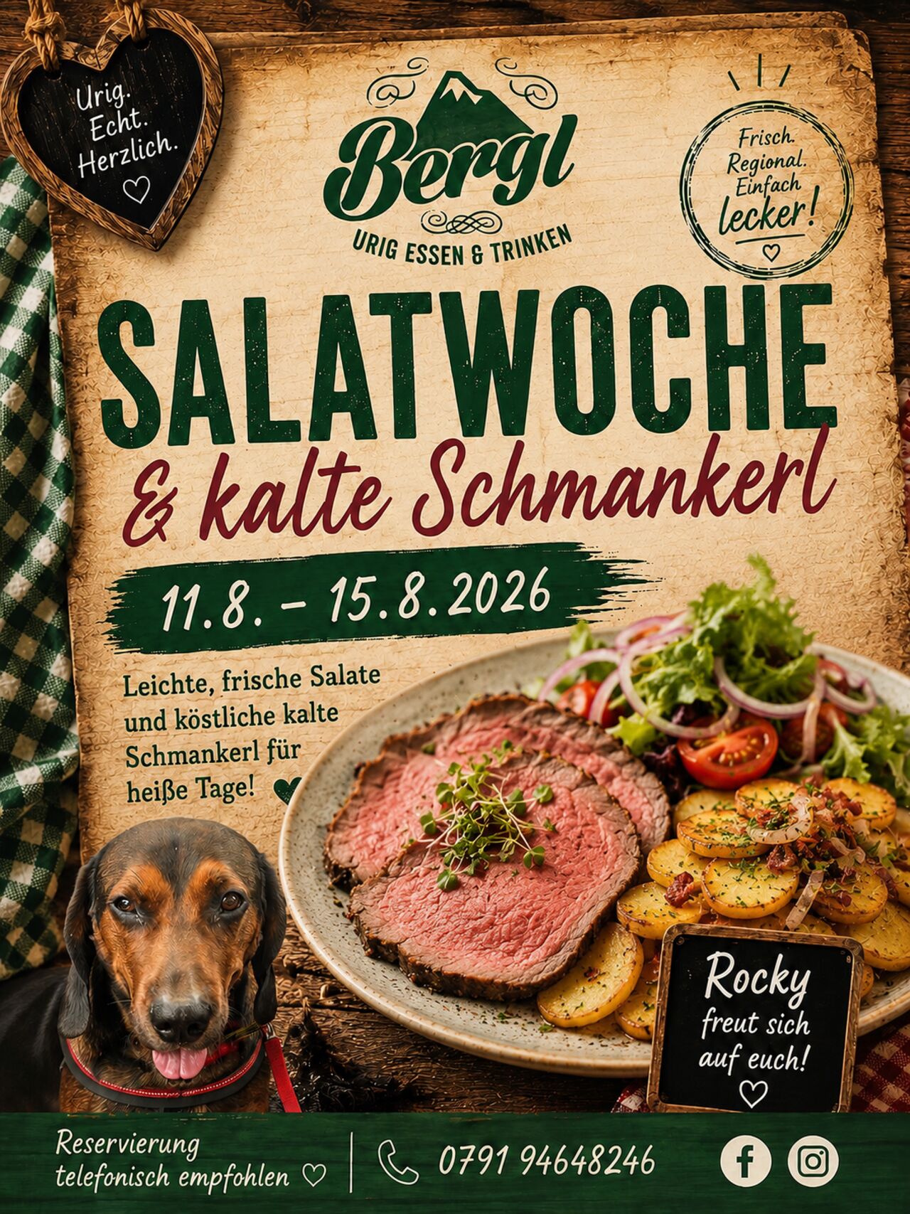 Salatwoche & kalte Schmankerl im Bergl