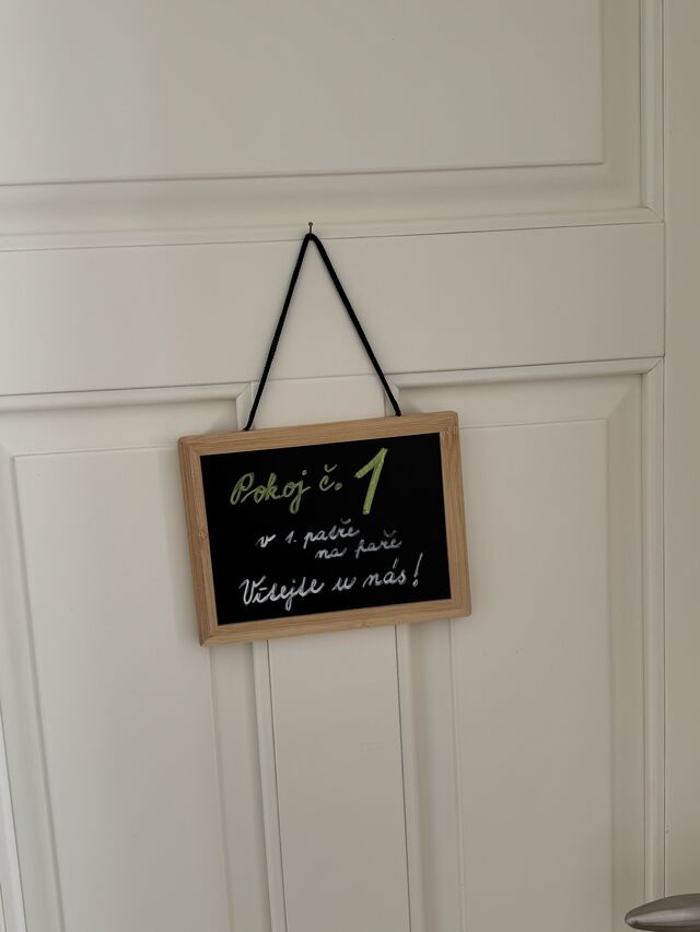 Pokoj č. 1 v patře