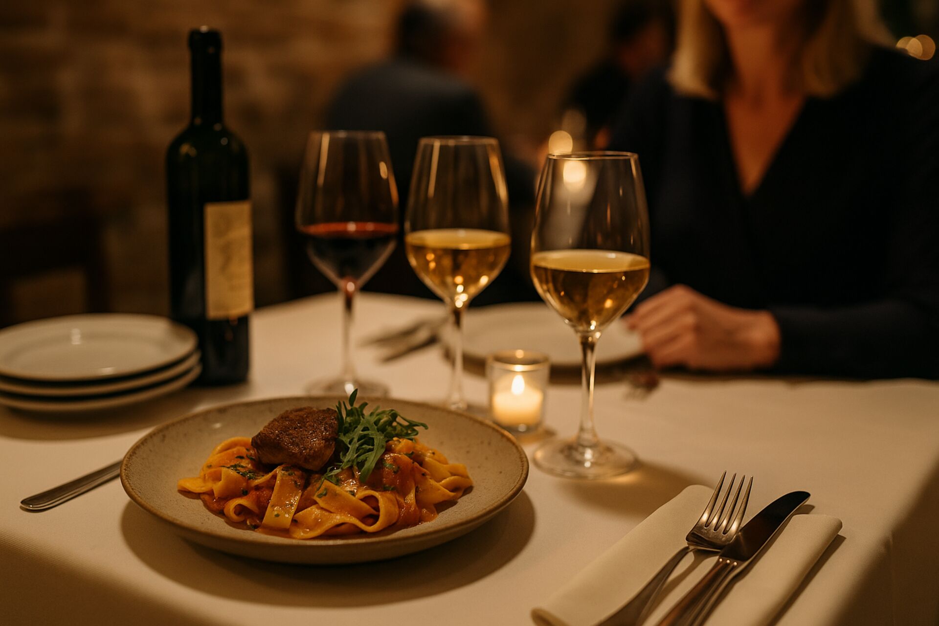 Feines Menü trifft edle Weine – Genussabend bei La Forchetta