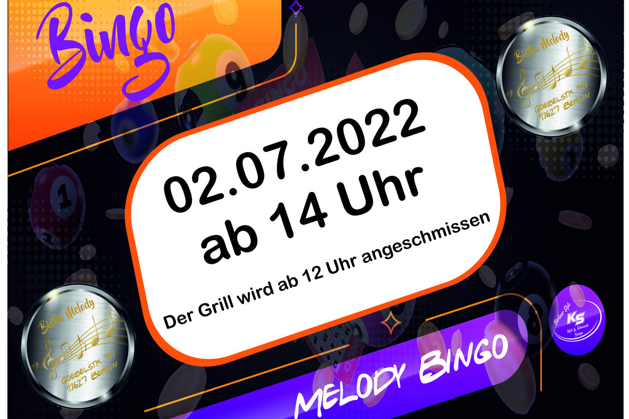 Bingo & Grillen am Samstag den 02.07.2022 ab 12 Uhr