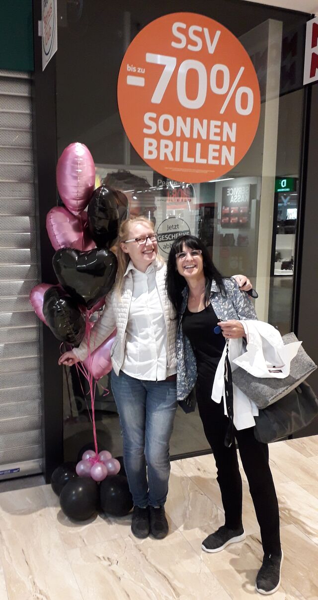 unsere Nachbarinnen von Pearle...