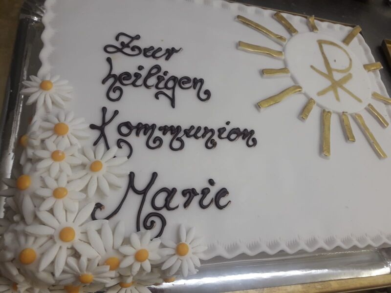 #7 Torte zur heiligen Kommunion 