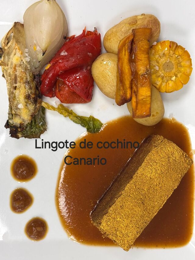 LINGOTE DE COCHINO CANARIO