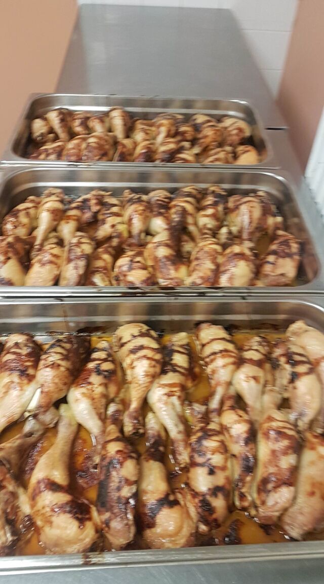 Cuisse de poulet roti