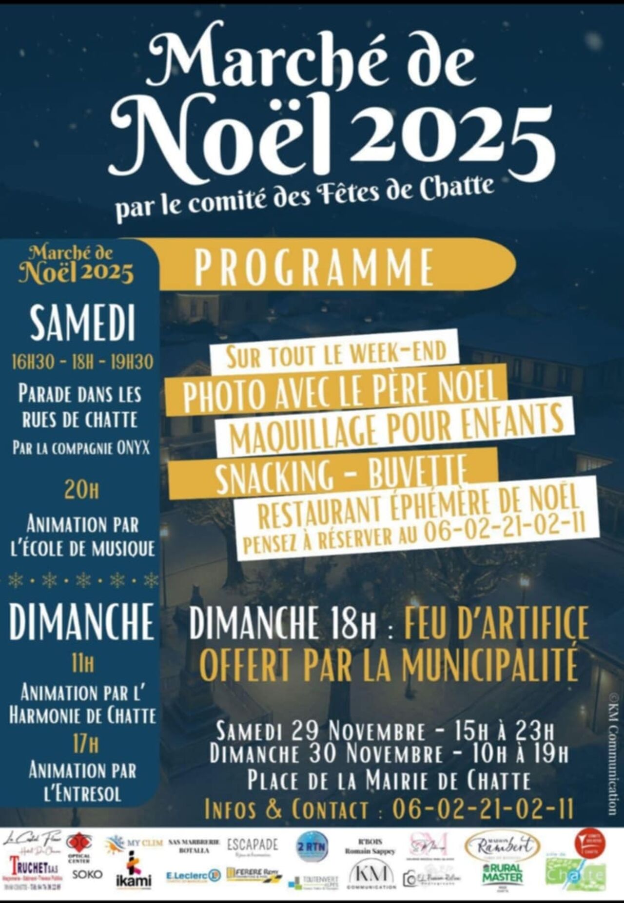 Marché de Noël à Chatte