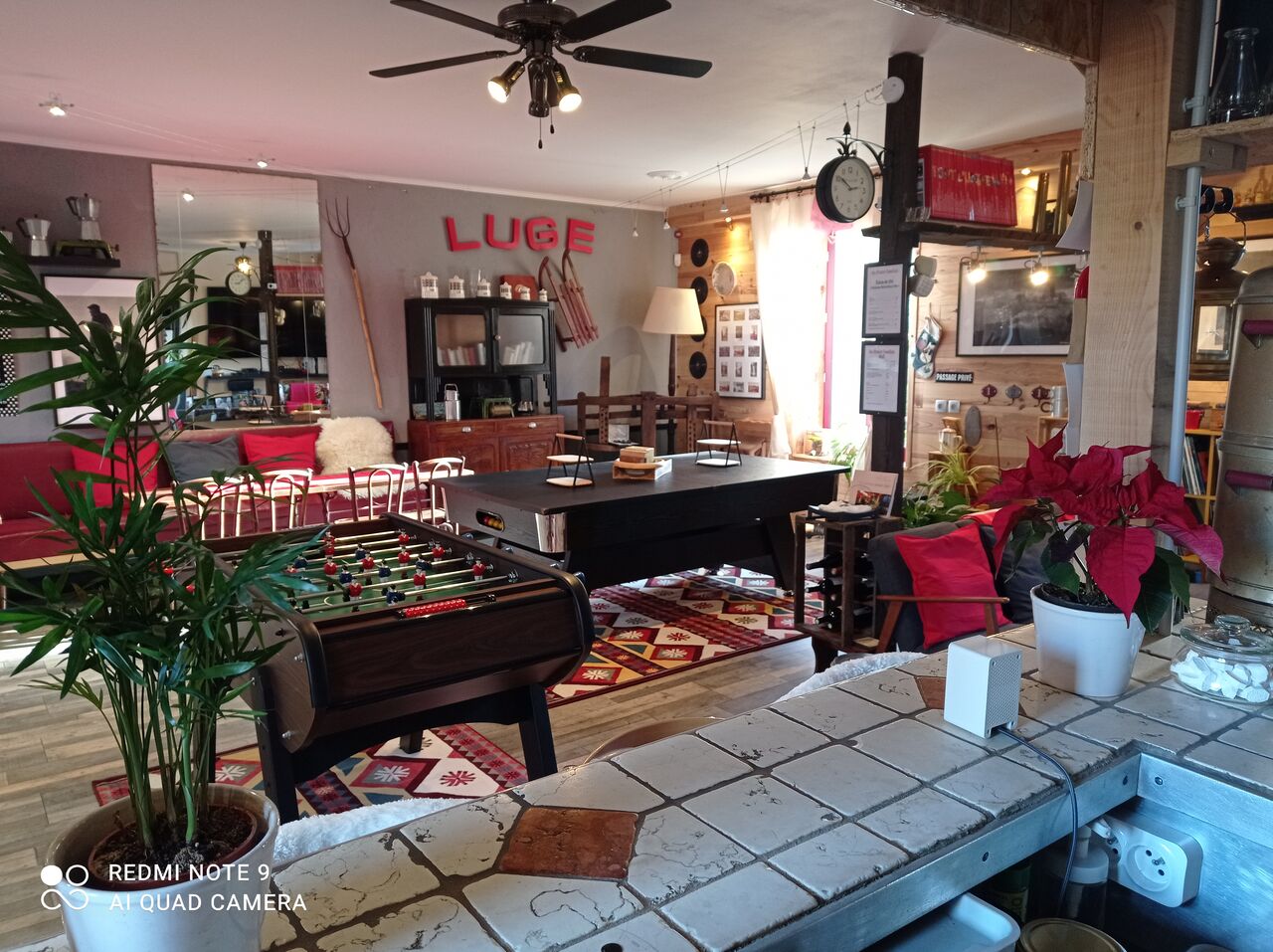 Salle de réception.