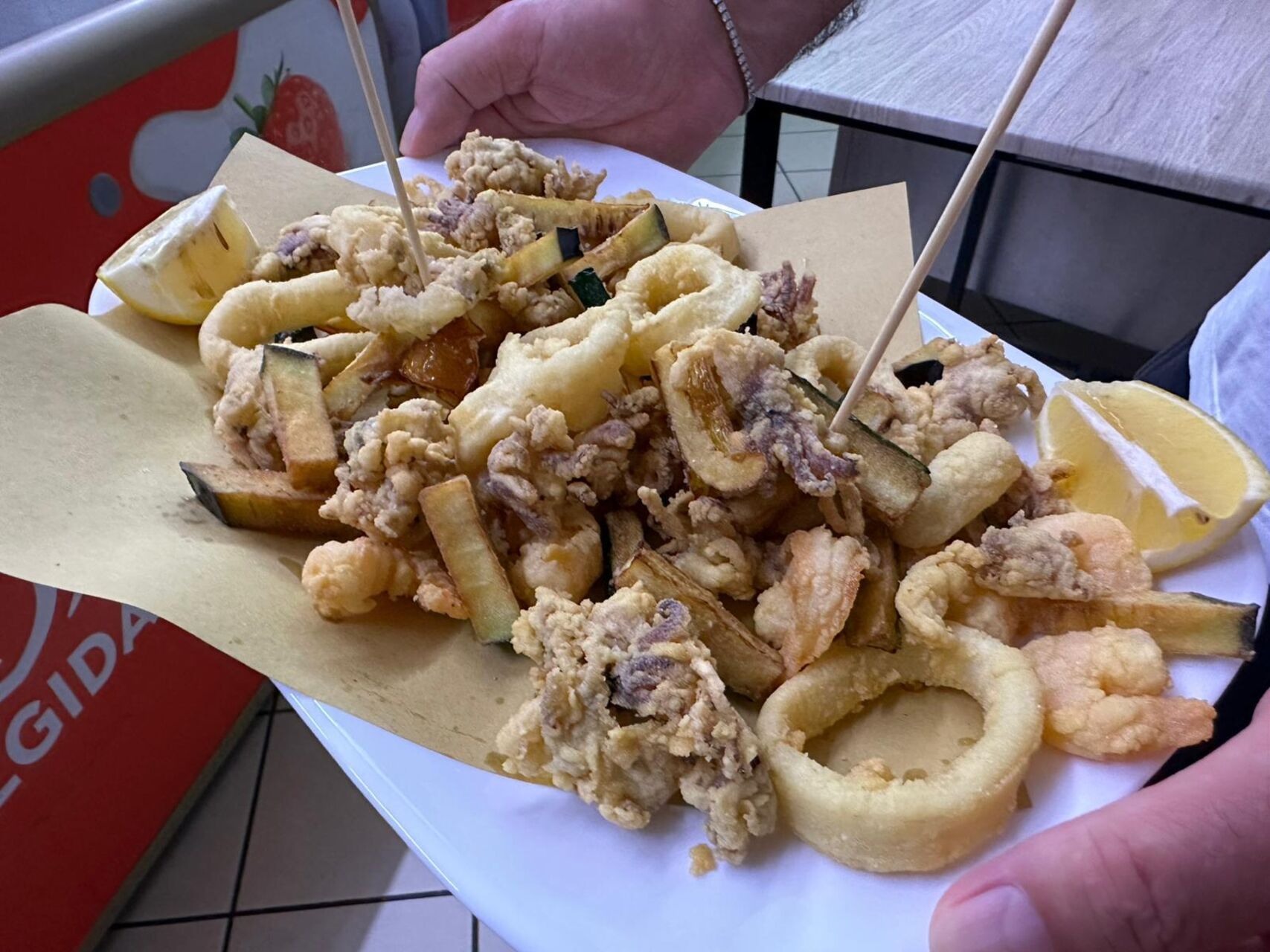 Fritto fresco e croccante
