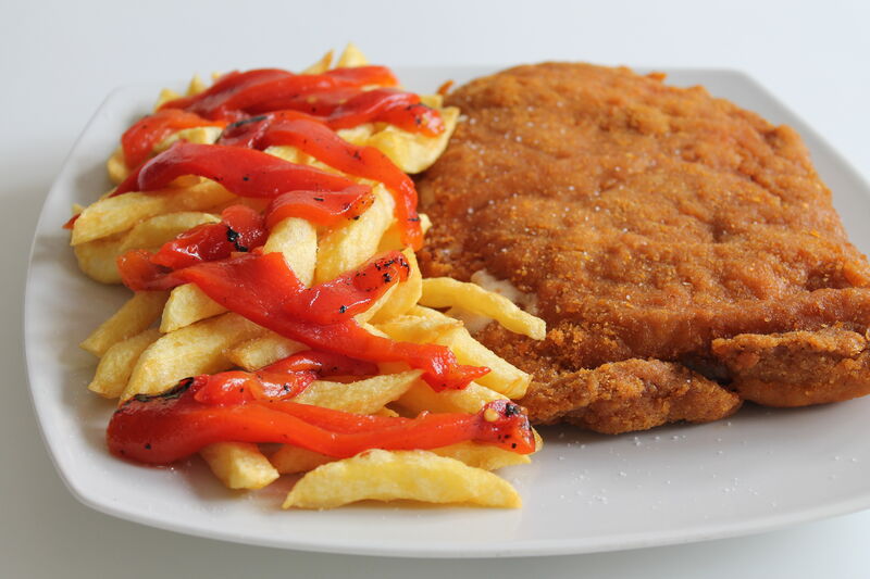 Desde Asturias !! Cachopo de ternera clasico! Ven a probarlo.