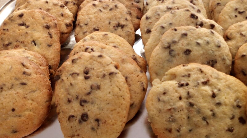 Cookies vanille pépites chocolat vendu à l’un Ou en lot fait maison 