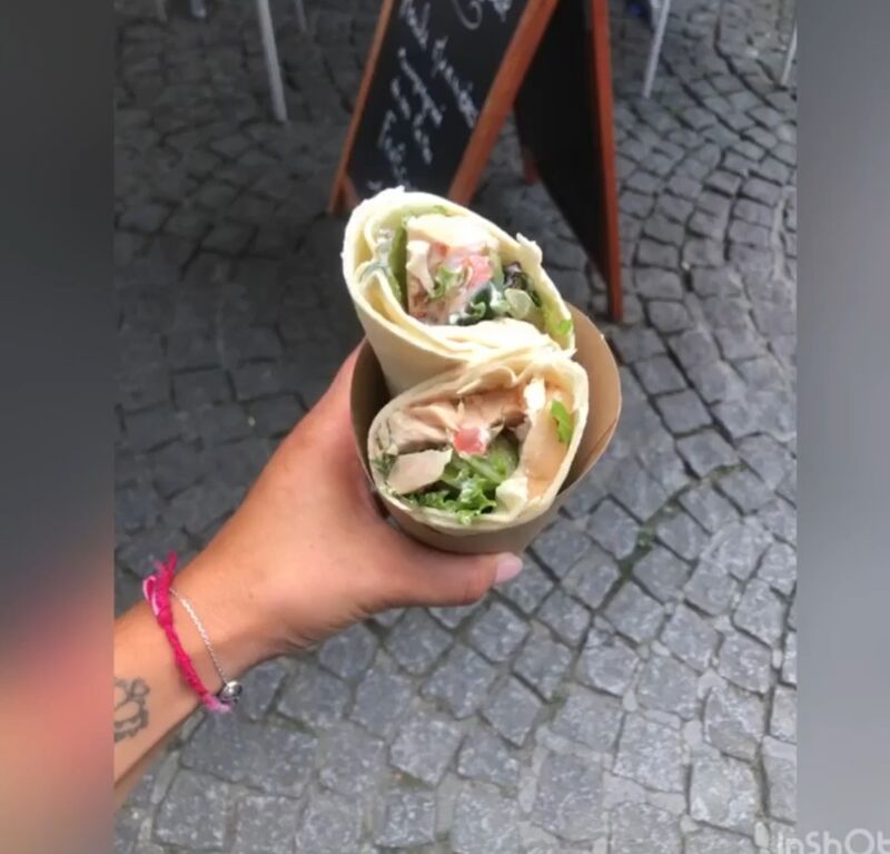 Wrap au poulet