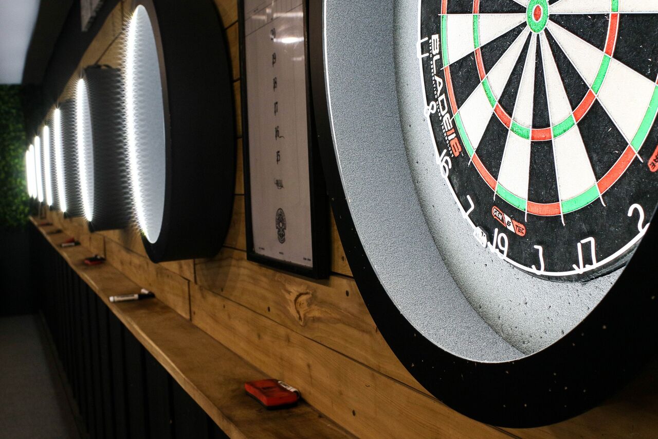 The G.O.A.T. Darts & Bowling Club Catering Nagykanizsa American