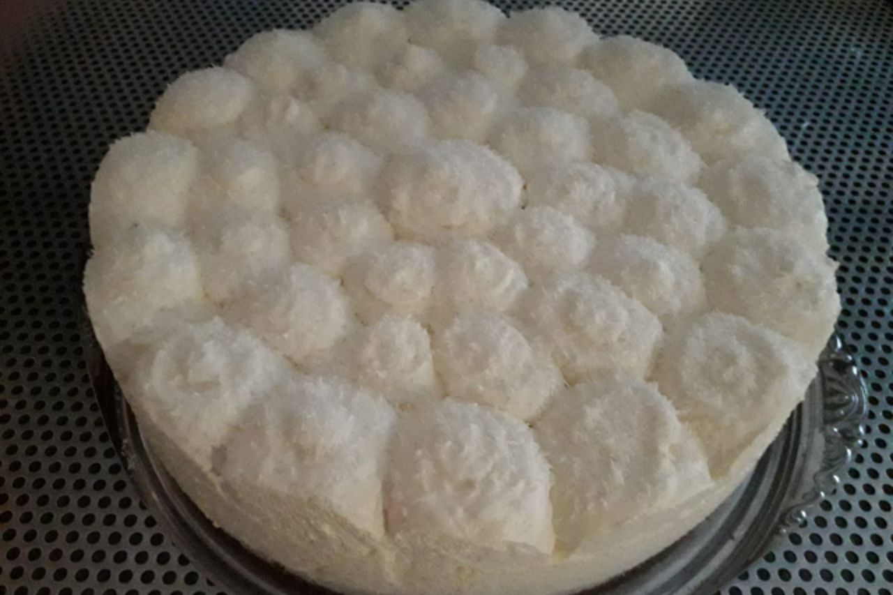 Schneeballtorte