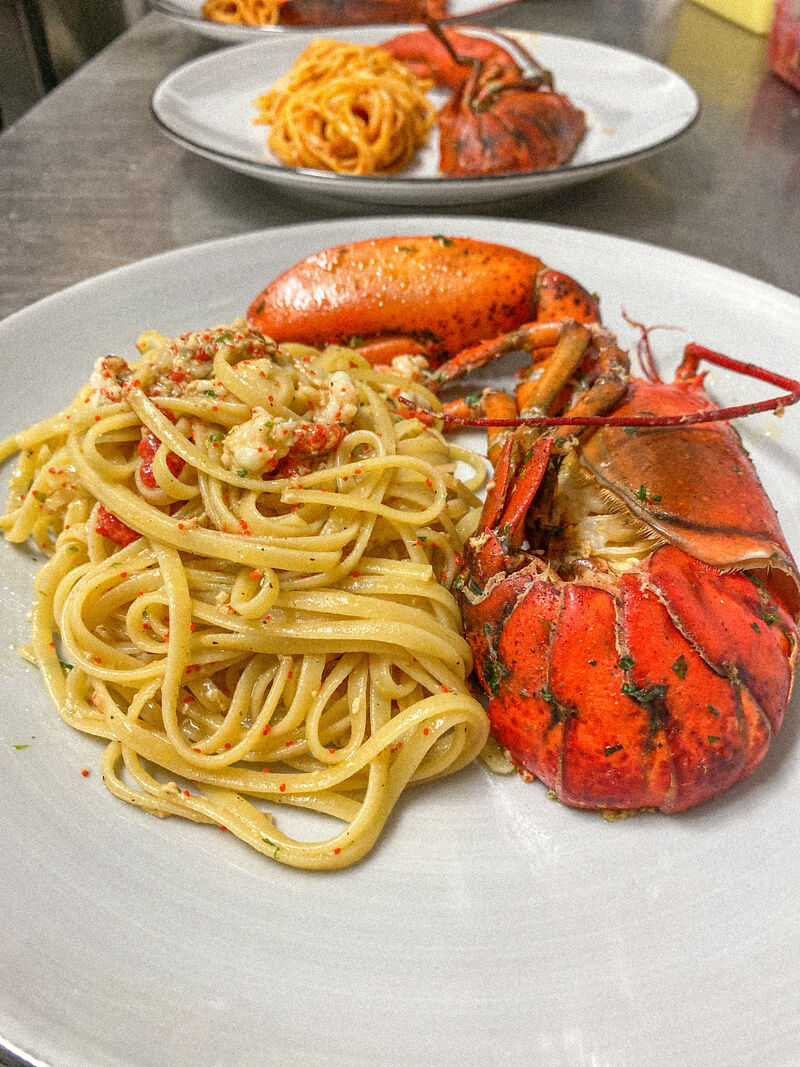 LINGUINE ALL'ASTICE - Linguine with lobster