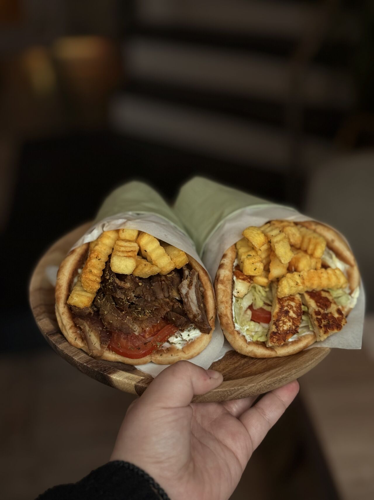 Griechische Pita Rollen