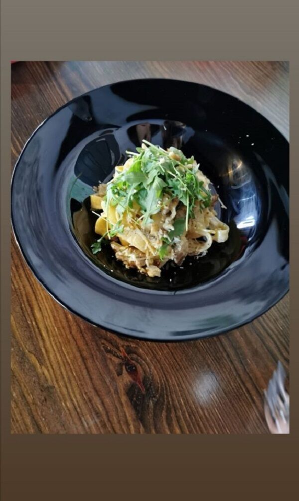 Pappardele borowiki, suszone pomidory