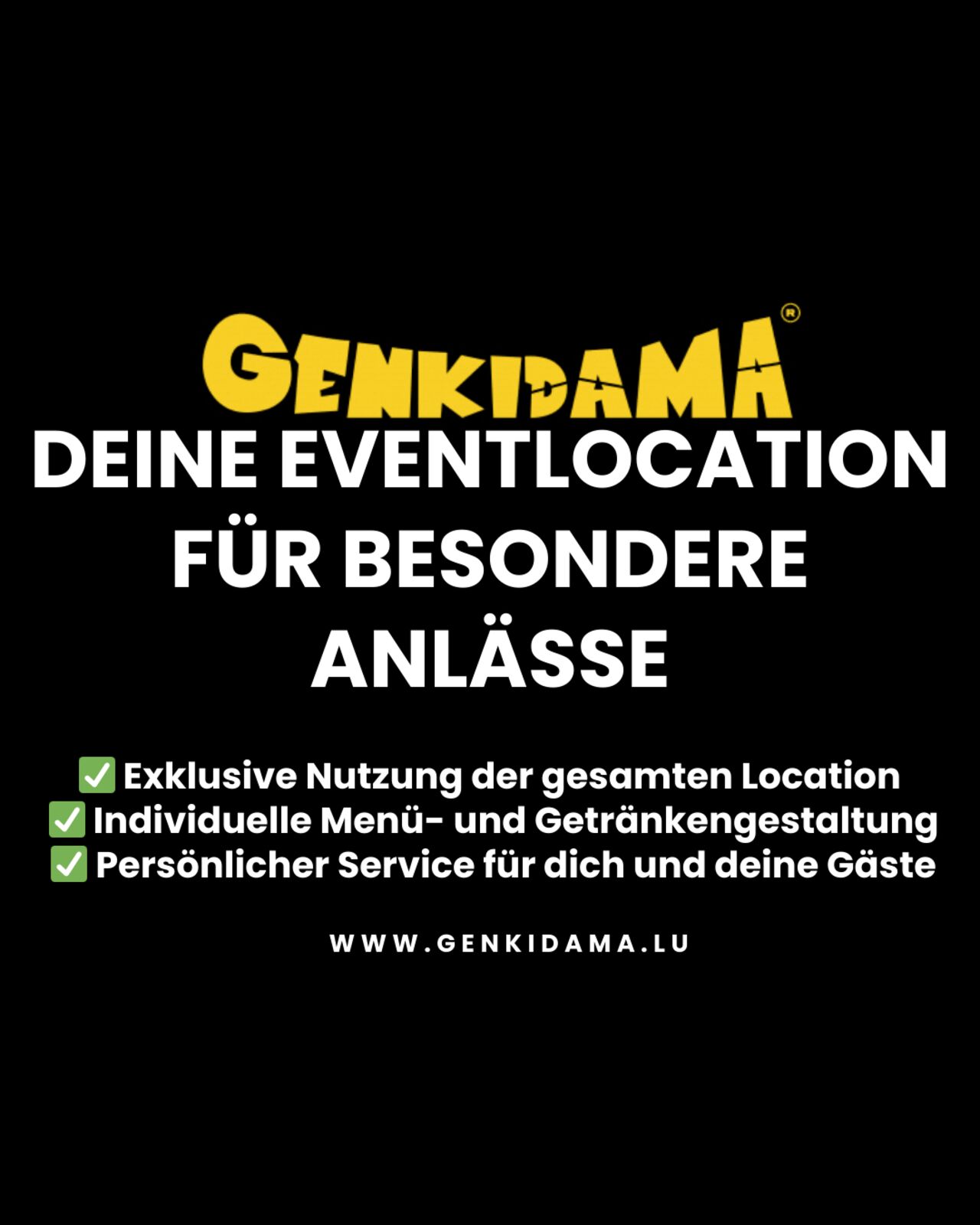 EVENTS IM GENKIDAMA