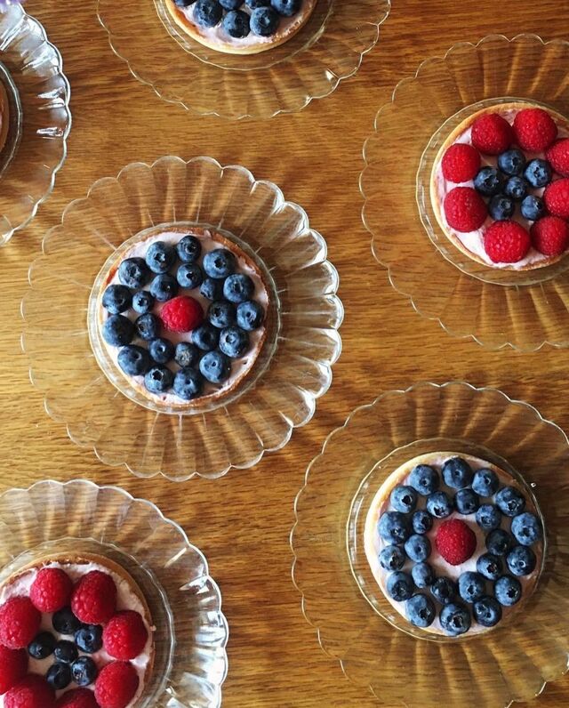 Tartelettes fruits rouges