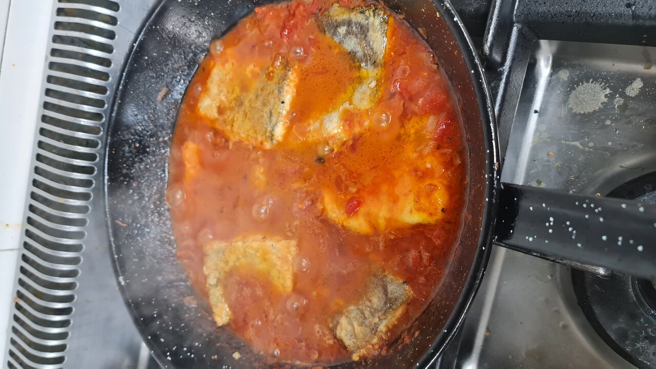 Bacalao con tomate