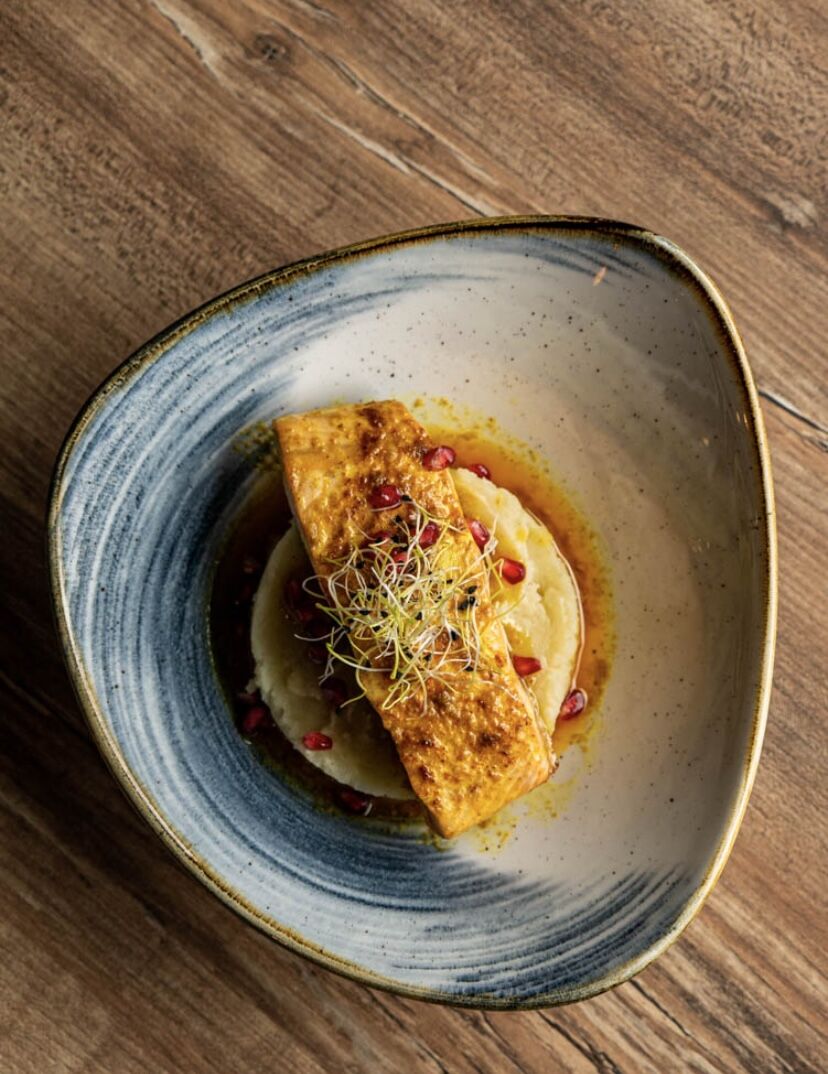 Pavé de saumon aux épices douces