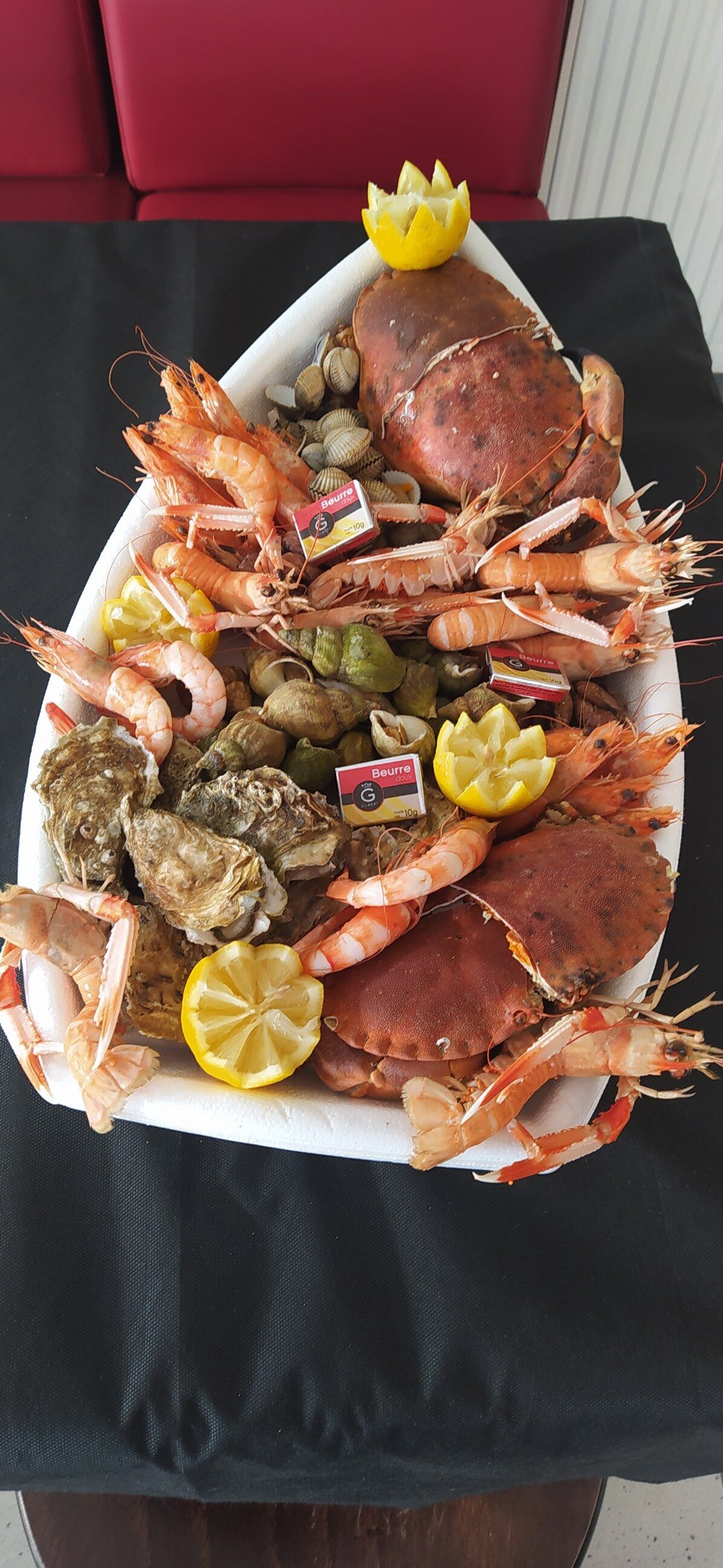 Plateau de fruits de mer