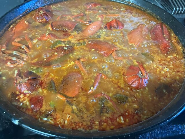 Arroz con bogavante