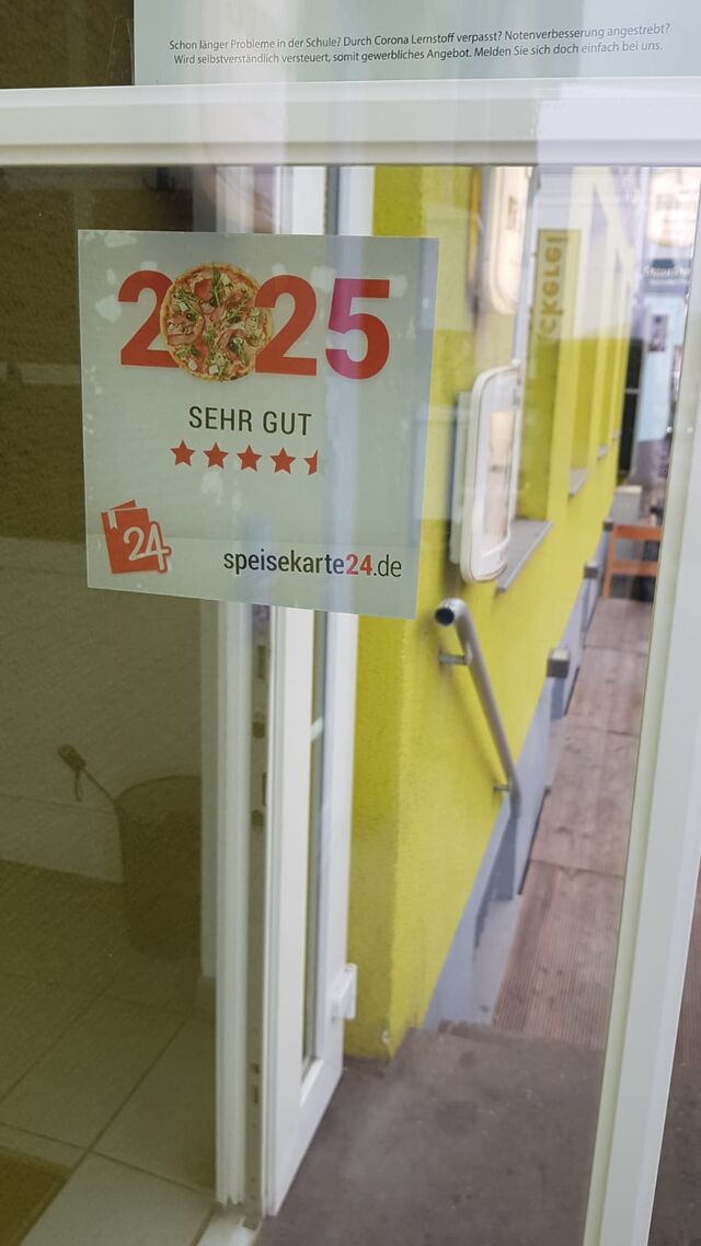 Anerkennung Speisekarte24.de