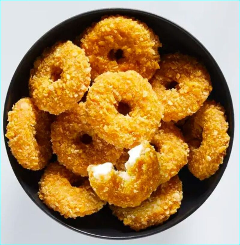 Mini Smoky Cheese Donuts 