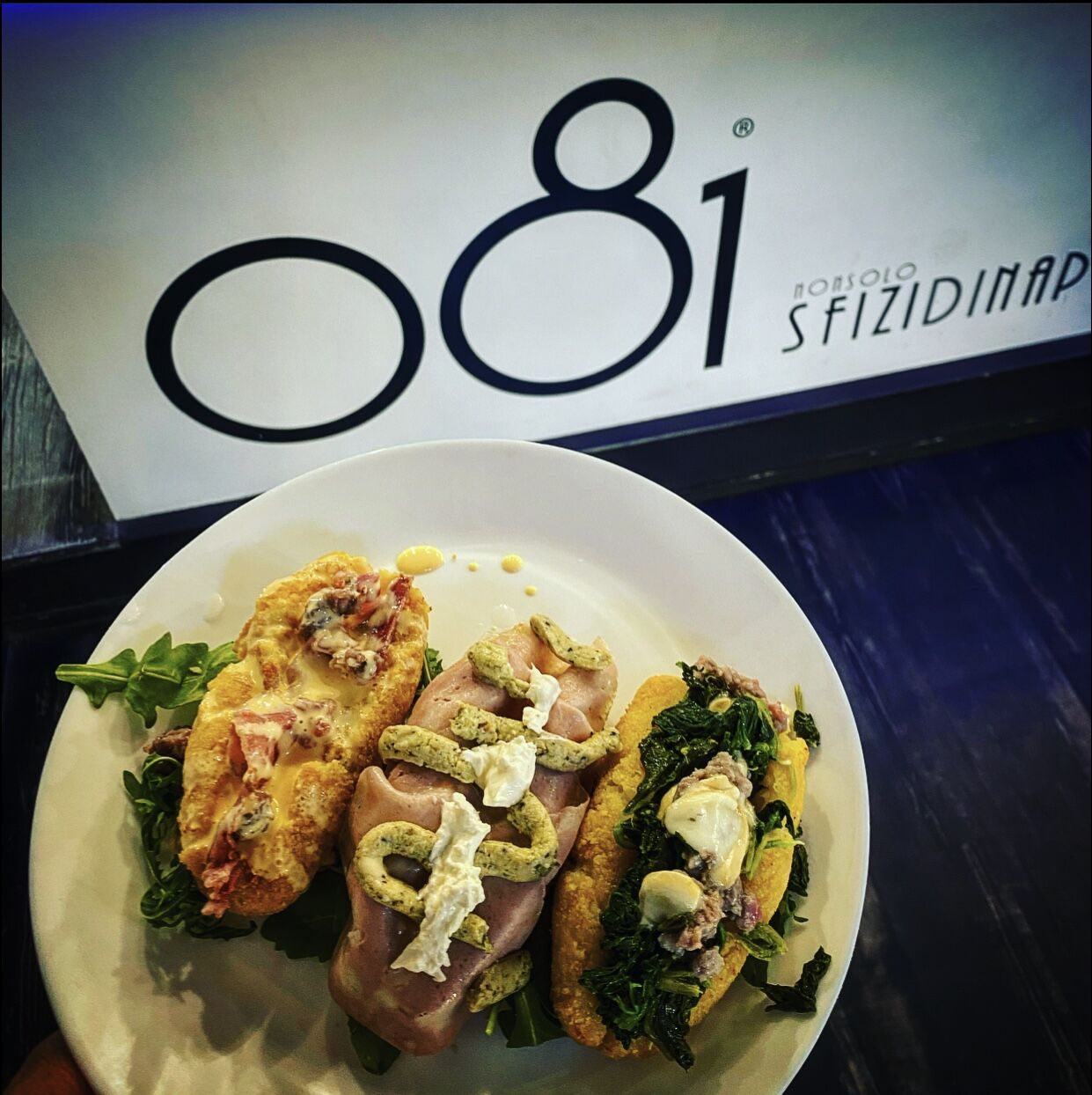 Tris di crocchette farcite