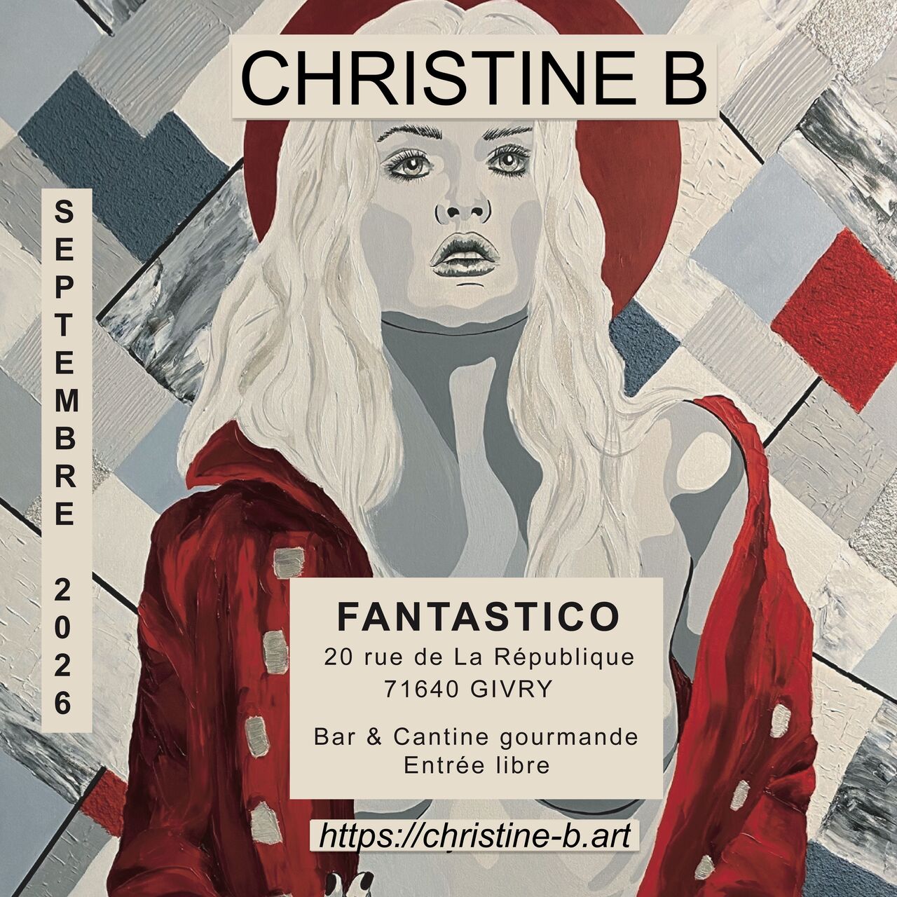 Exposition Peinture Christine B. Septembre 2026