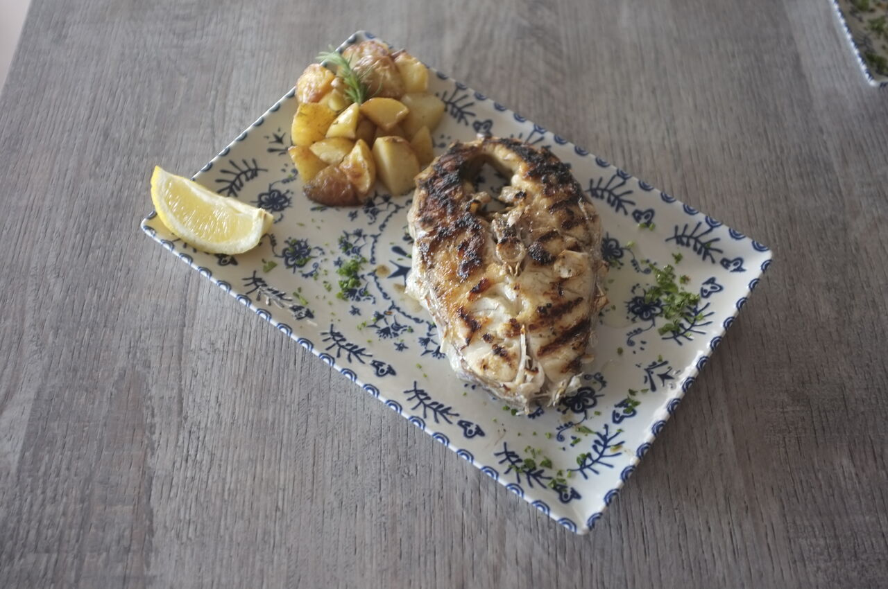 Pesce fresco arrosto