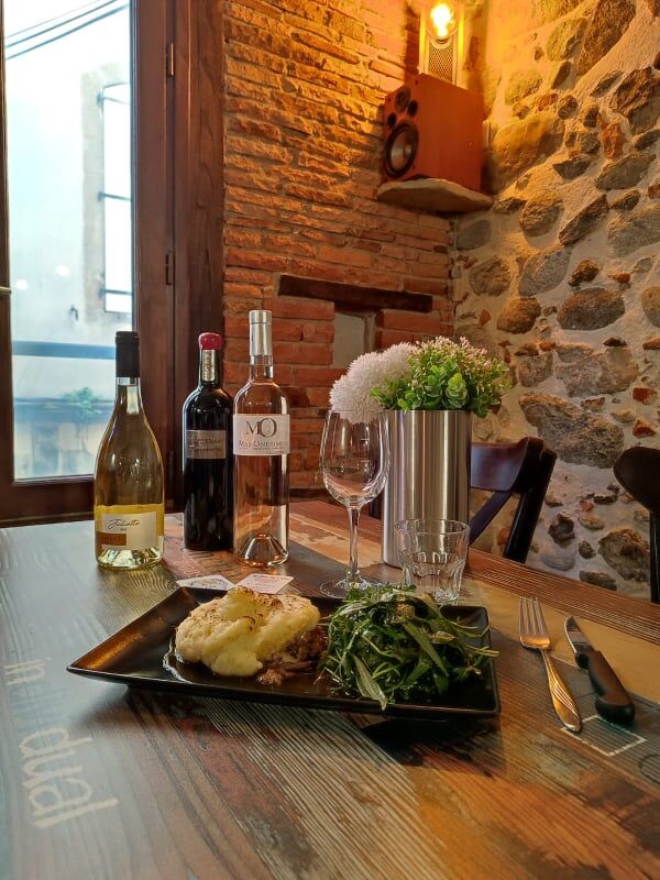 Parmentier de Canard Foie gras Jus calva