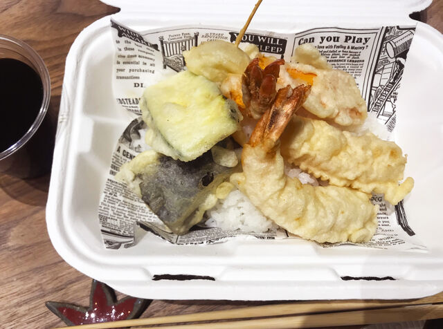 Tendon (Tempra avec du riz)