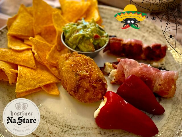 Variace plněných papriček Jalapeno 