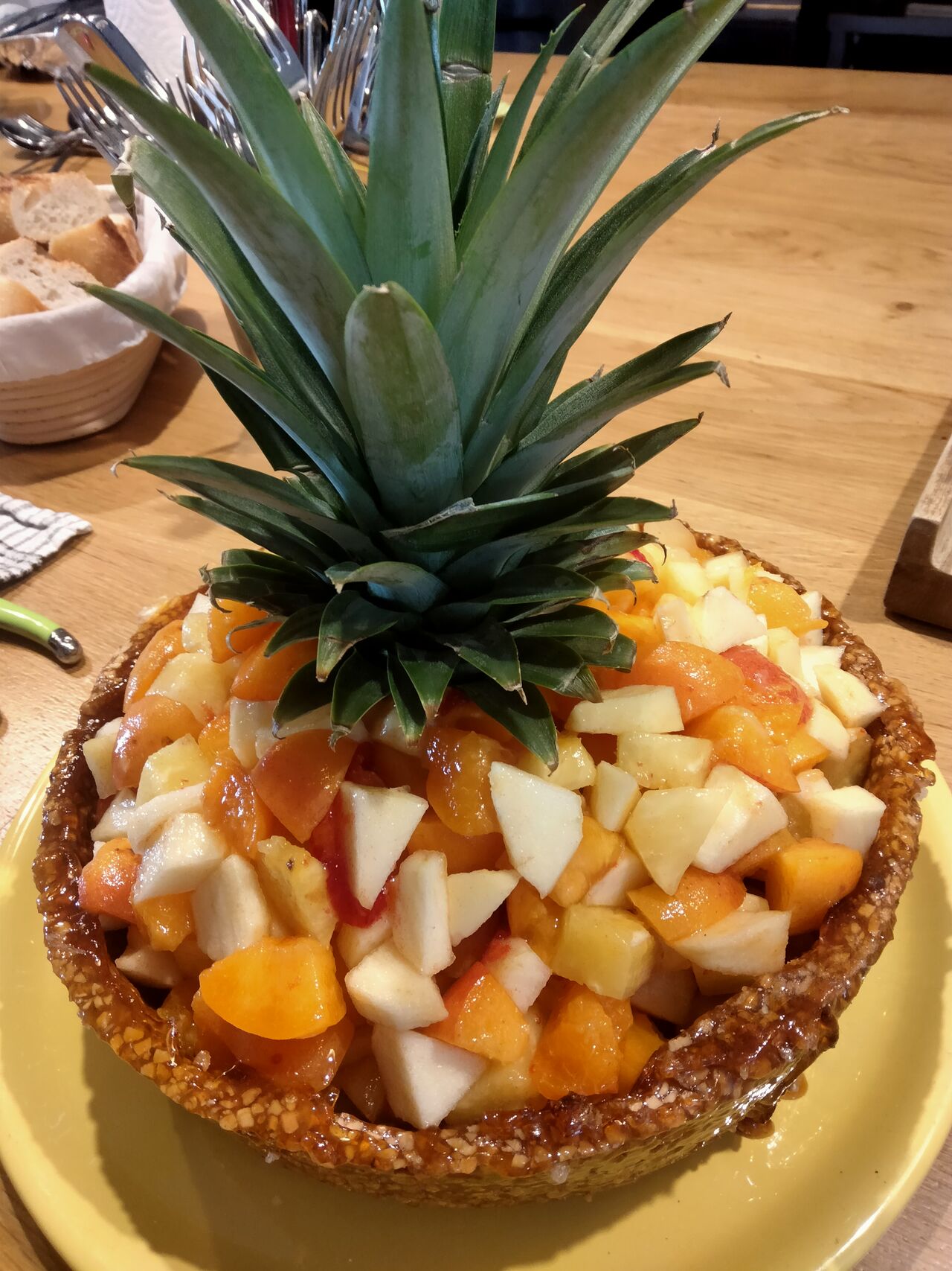 Panière de fruits frais